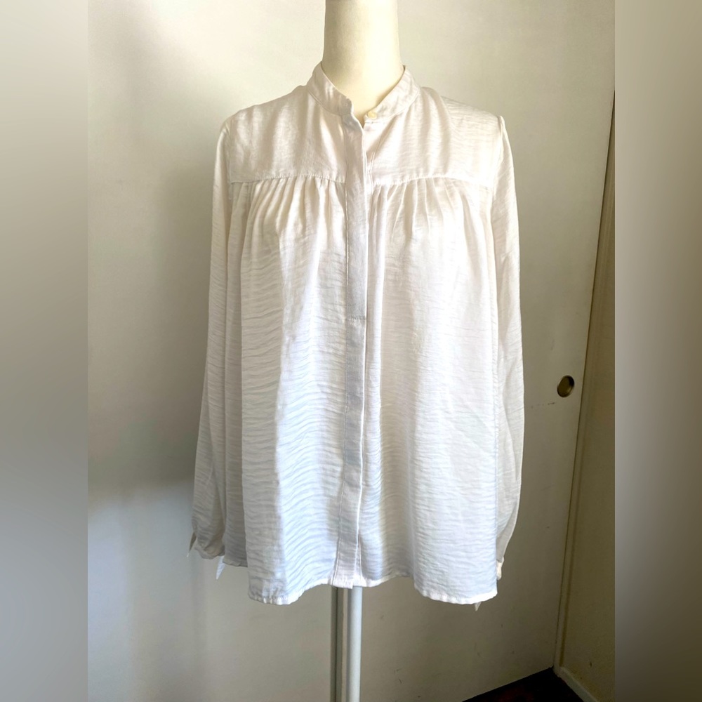 Abercrombie & Fitch White Blouse